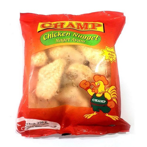 

Rahasia_dapurku Nugget champ 250Gr nuget ayam fresh