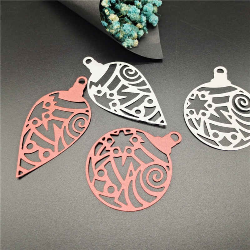 Cetakan Stensil Cutting Dies Motif Natal Bahan Metal Untuk Scrapbook / Craft DIY / Kartu