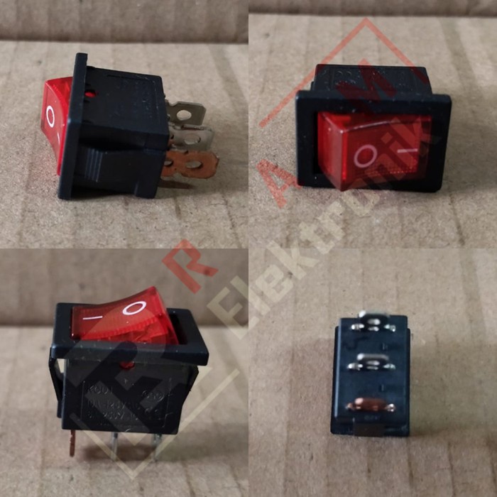 Jual Saklar Switch On Off Kaki 3 Kecil 3 Pin 3Pin | Shopee Indonesia