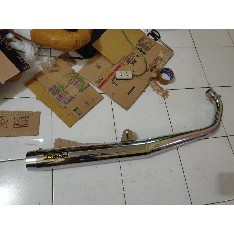 Knalpot rx king standar racing model standar RCB