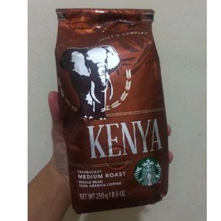 Biji Kopi Starbucks Coffee Arabika Arabica Espresso Guatemala Kenya Pike Place House Blend Colombia 