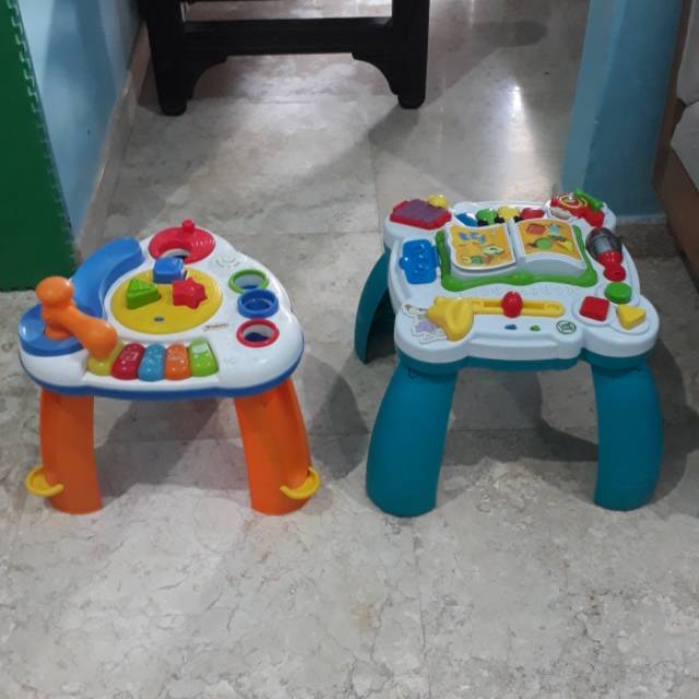 Winfun ball n shape dan leapfrog activity table preloved sold laku terjual
