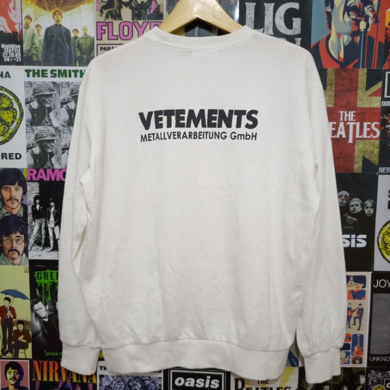 CREWNECK VETEMENTS SECOND PRELOVED