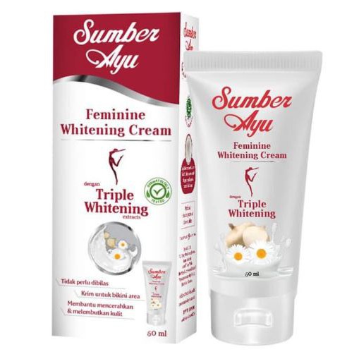 Sumber Ayu Feminine Whitening Cream Pemutih Kewanitaan