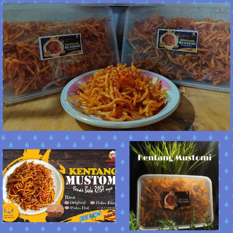 

Kentang Mustofa mustomi pedas manis 200gram