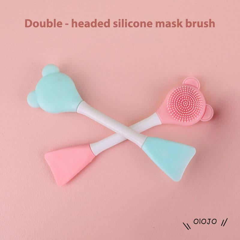 Brush Masker Wajah Manual Portable Bahan Silikon Lembut Untuk Alat KecantikanBuku ol2