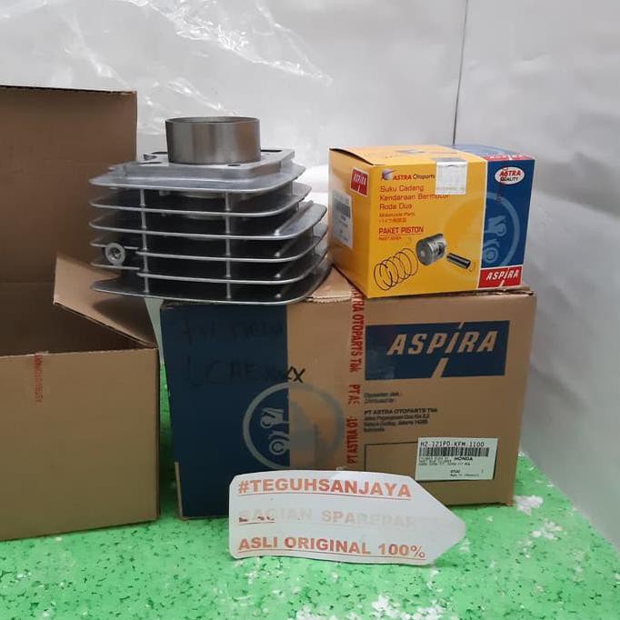 Blok Seher + Paket Piston KFM Legenda Supra Fit / New, Revo Old Aspira