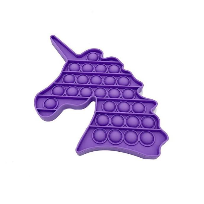 Diskon Little Feetsy Pop It Silicone Premium - Unicorn Ungu Non Cod