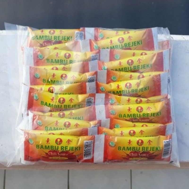 

Saos - Saus Sambal Bambu Rejeki 24 sachet Vegan & Vegetarian