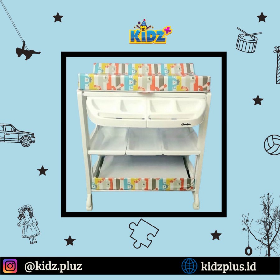 Sewa Cocolatte Baby Tafel Bath & Changing Table – Colorfull