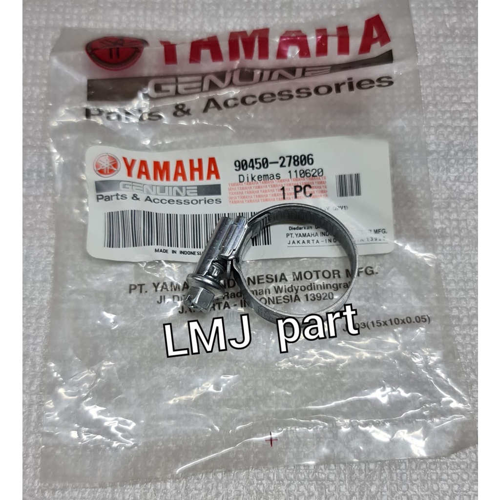HOSE CLAMP KLEM KLEMAN SELANG RADIATOR VIXION OVI NEW BK8 NVL NVA ADVANCE JUPITER MX 135 OLD NEW NJM