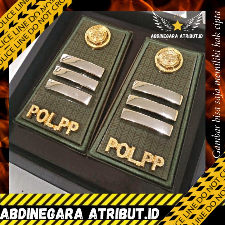 

Pangkat SATPOL PP PDH 2C Mika Kilap Glossy Lis Bordir Hijau Cod Perlengkapan Abdinegara Atribut