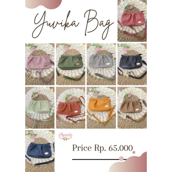 Ready Yuvika Bag Original by Aysila Clutch Bag Sling Bag Pouch Tas Selempang