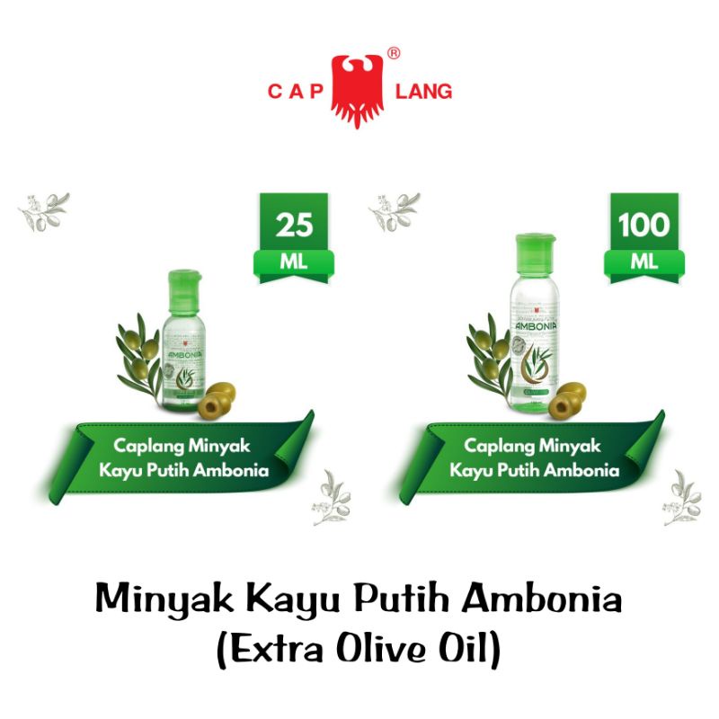 Caplang Minyak Kayu Putih Ambonia (Extra Olive Oil)