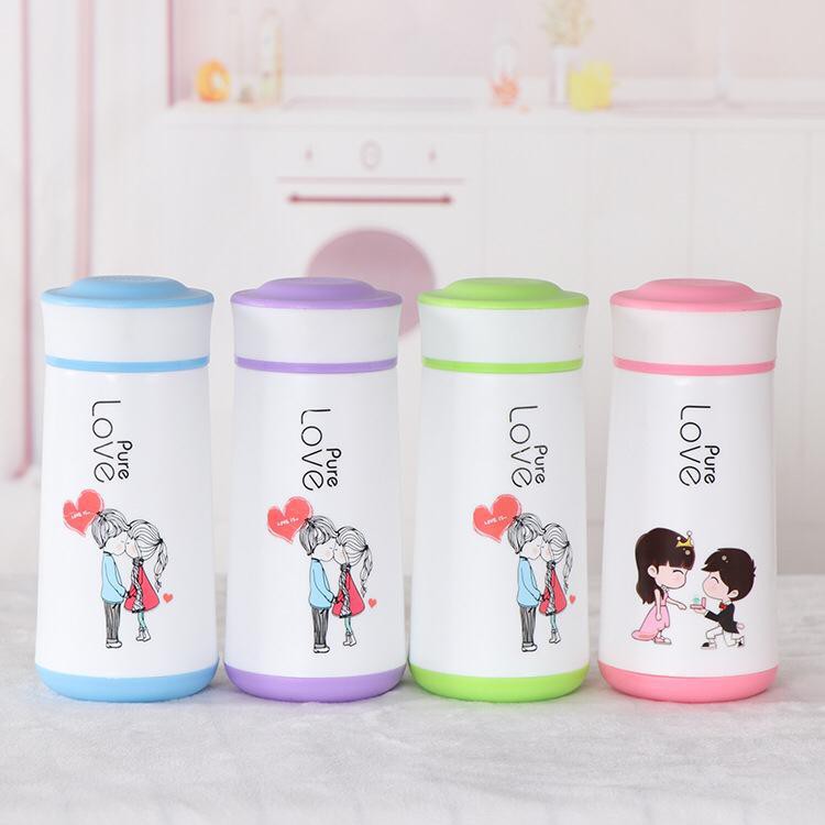 Botol Minum Unik Cantik Edisi Couple - 350ml