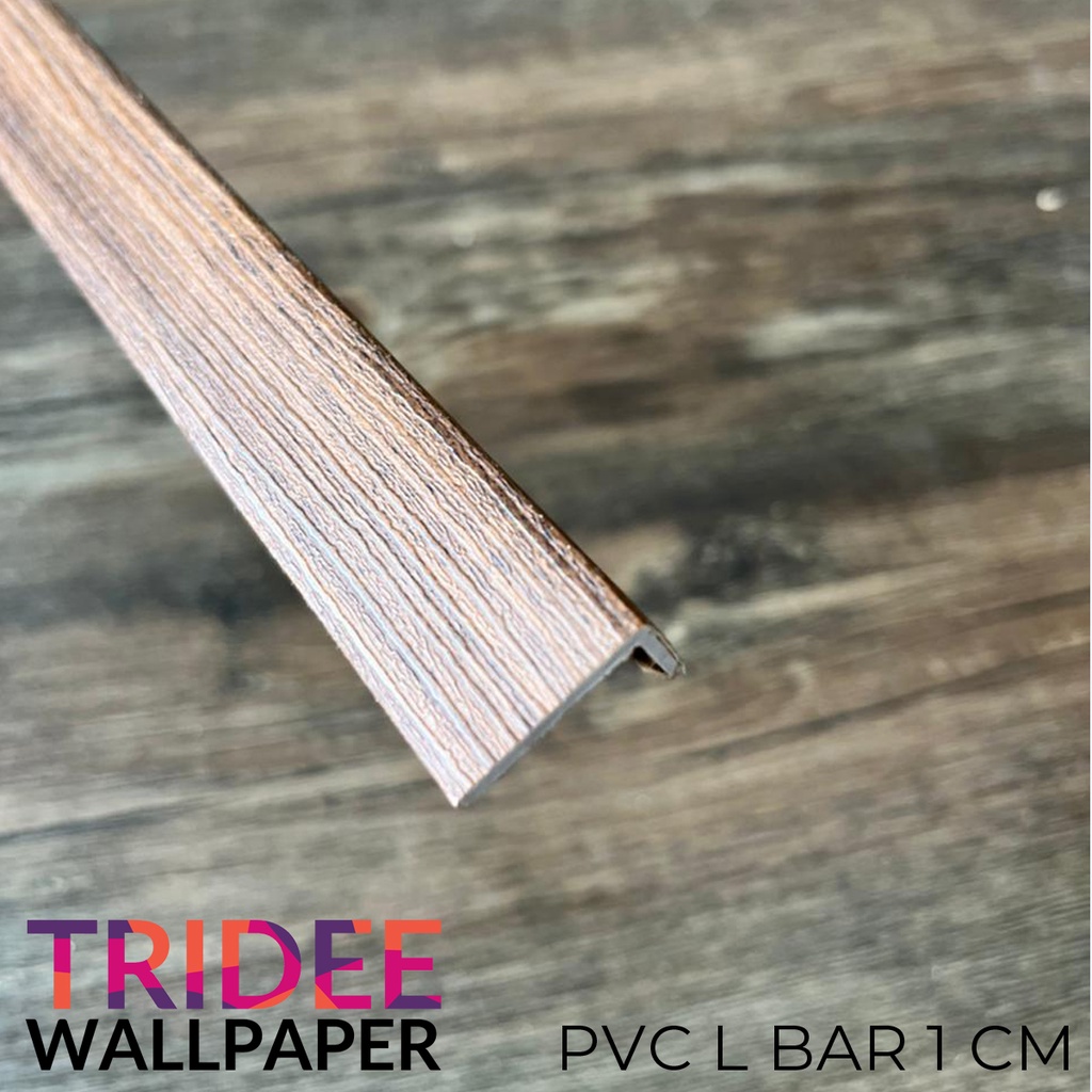 AKSESORIES WPC WOOD PANEL | PVC L BAR 1CM