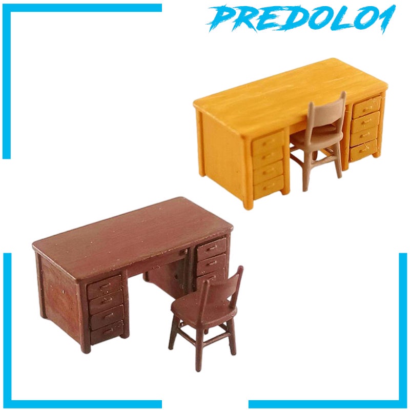 (Predolo1) 2pcs Miniatur Mobil Diorama Skala 1 / 64