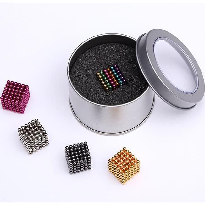 

TERBARU BOLA MAGNET WARNA / MAGNETIK BALL FORCE MAGIC BUCKY LEISURE 216PCS 3MM DISCOUNT