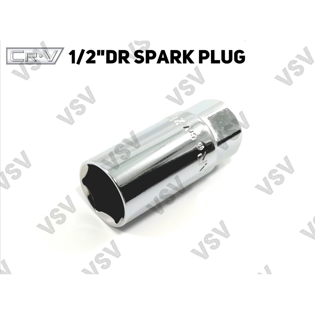 Gestar 1/2&quot;Dr Spark Plug 21mm Kunci busi Kunci Shock busi