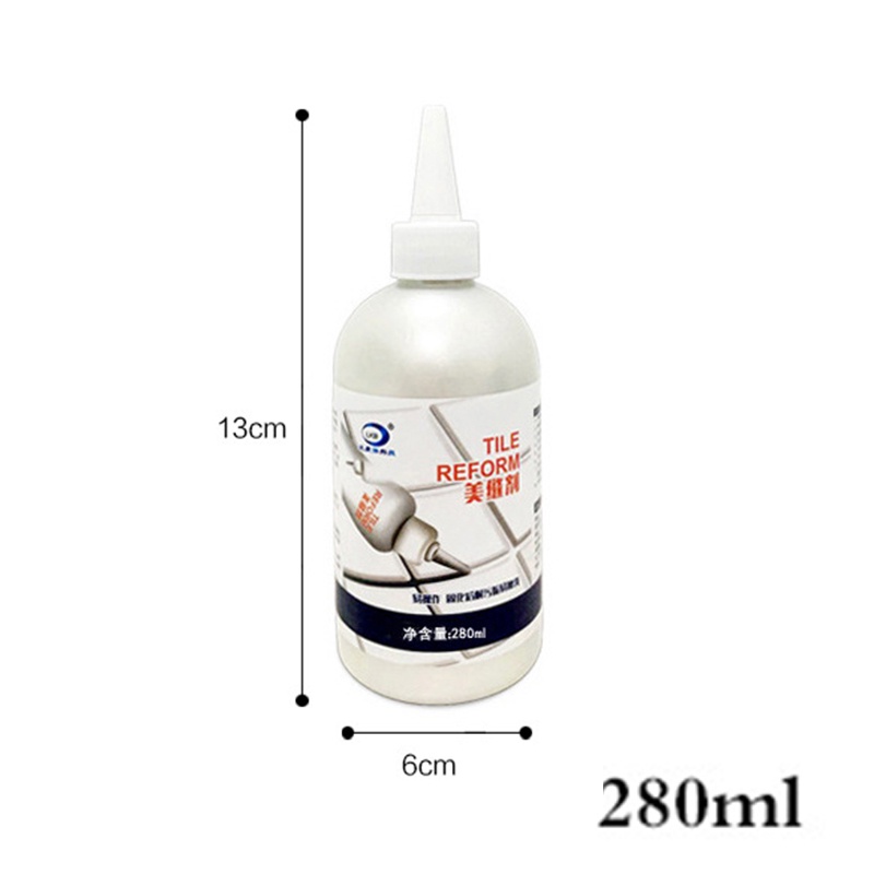 Tile Reform Repair Agent Tile Beauty Grout Tile Reform Epoxy Glue 280ML LEM Pelapis Celah Ubin