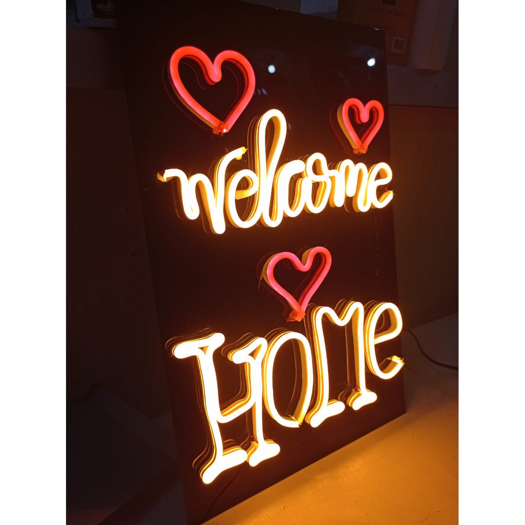 Neon Flex Custom Murah / Neon Sign Custom Surabaya / Termurah Neon Sign Lampu Hias Custom