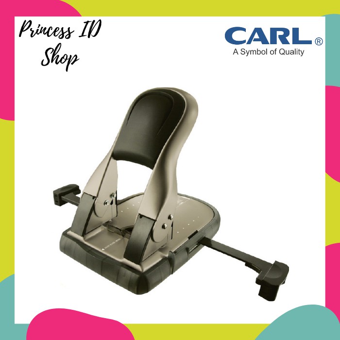 

PEMBOLONG KERTAS 2 HOLE PUNCH WITH PLASTIC RULE CARL 880 XL