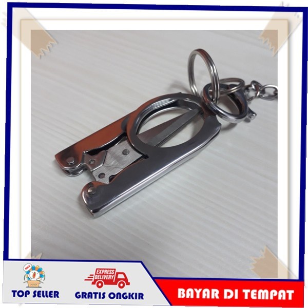

Diskon Gunting Thp Ganting Lipat Stainless Steel Klasik Travel Scissor Lipet Hot Sale