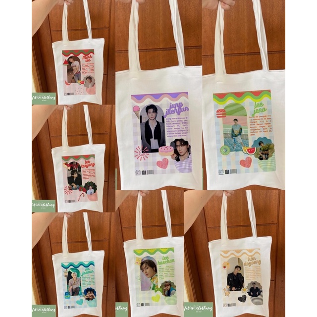 Fitin.id-Tote Bag Wanita Canvas dan Rajut Pria NCT-Tote Bag NCT-NEO CULTURE TECHNOLOGY VOL 22