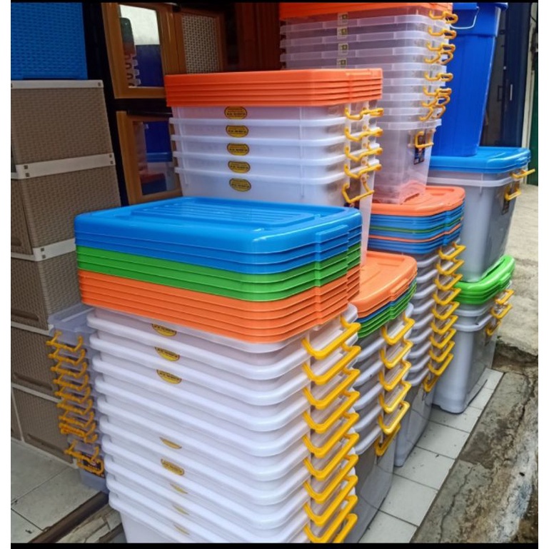 CONTAINER BOX PLASTIK SHINPO VARIAN ( GRAB,GOJEK &amp; KARGO )