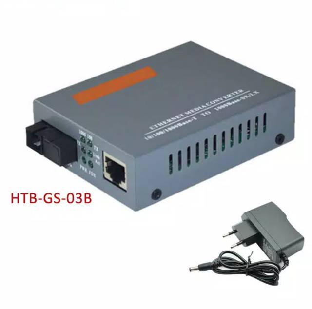 HTB-GS-03 A &amp; B 1000Mbps Single Mode media converter Converter Fiber Optical