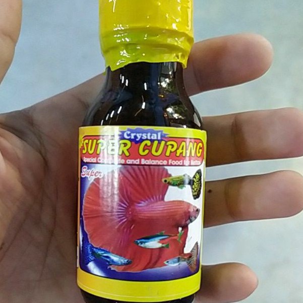 

PAKAN IKAN / PELET IKAN CRYSTAL SUPER CUPANG MAKANAN IKAN HIAS CUPANG GUPPY TETRA