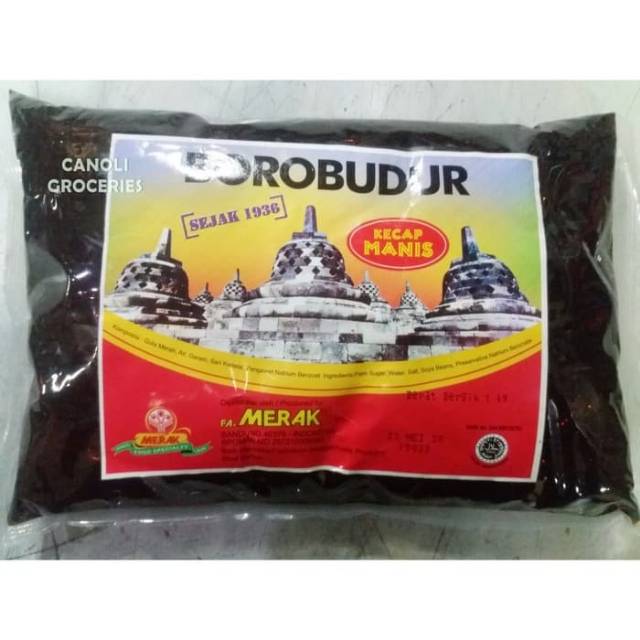 Kecap Manis Cap Borobudur Refill 1000 ml