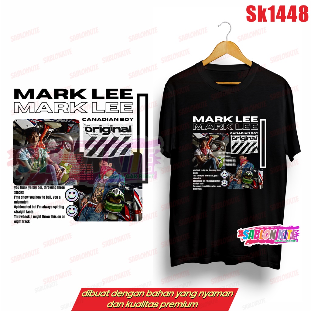 MURAH!!! KAOS NCT DREAM MARK LEE CANADIAN BOY SK1448 UNISEX