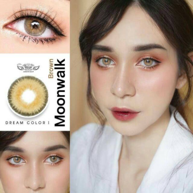 SOFTLENS MOONWALK BY DREAMCOLOR FREE LENSCASE / SOFLEN / SOFLENS / SOFTLEN / MOON WALK DREAM COLOR / SOFTLENS WEDDING