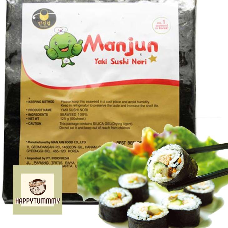 

〈〈IMPORT〉〉 Manjun Yaki Sushi Nori Rumput Laut Seaweed, HALAL