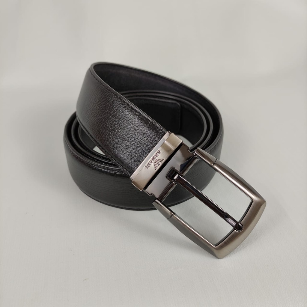 Sabuk Ikat Pinggang Belt Kulit Asli Pria - GEKO Men Belt Leather