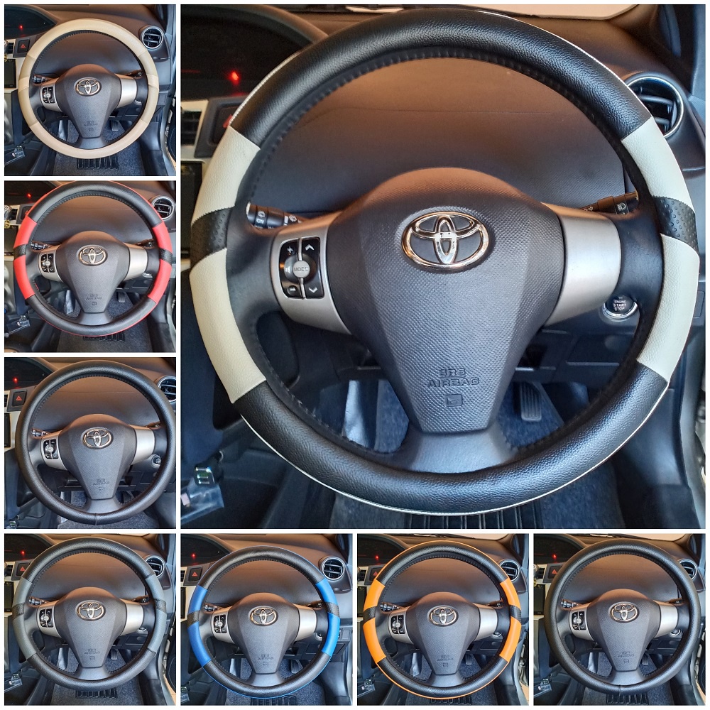 Drive-X Steering Wheel Cover / Cover Stir PU Leather Premium Untuk Semua Type dan Tahun Kendaraan