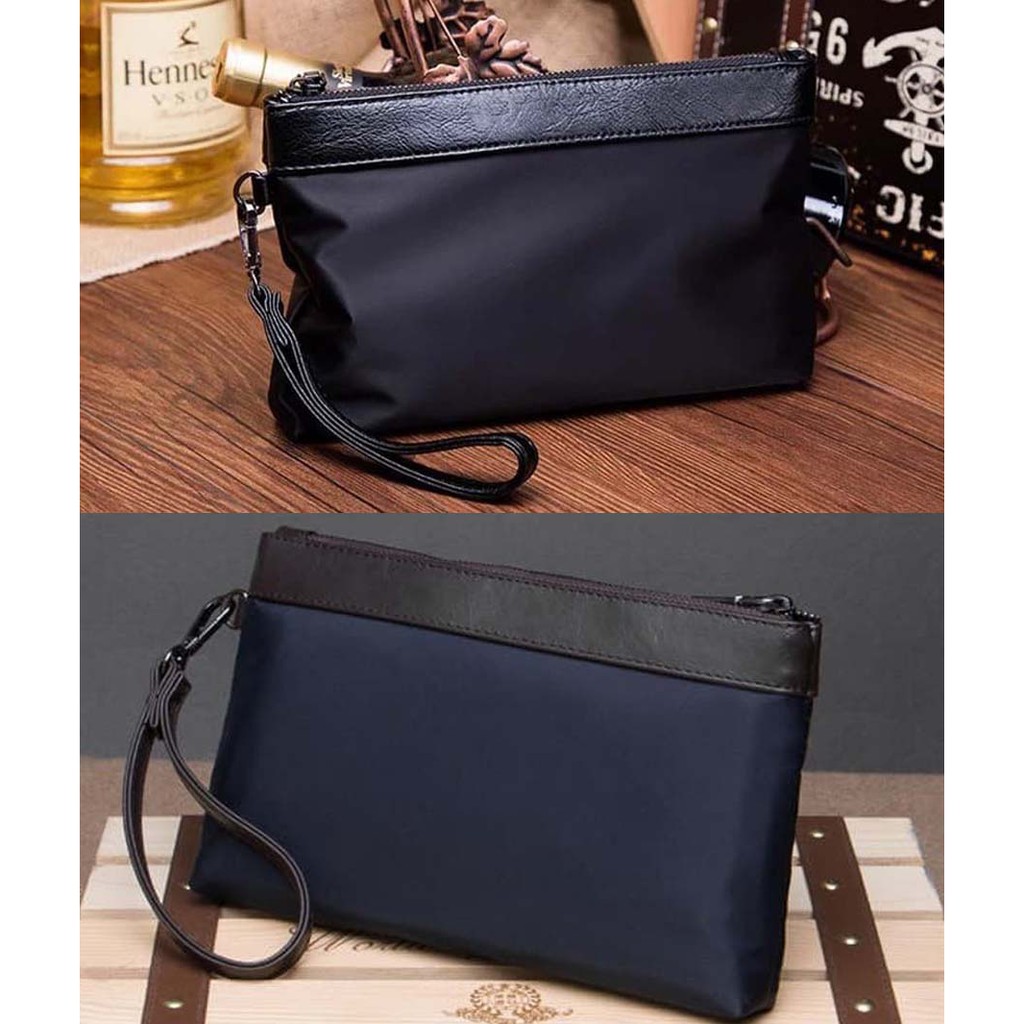 Clutch Pria Murah / clutch Kantoran Import /tas tangan pria nylon