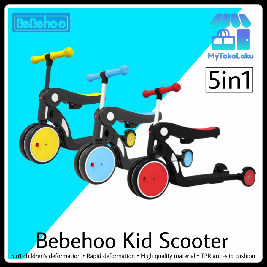 Bebehoo 5in1 Deformation Kids Scooter