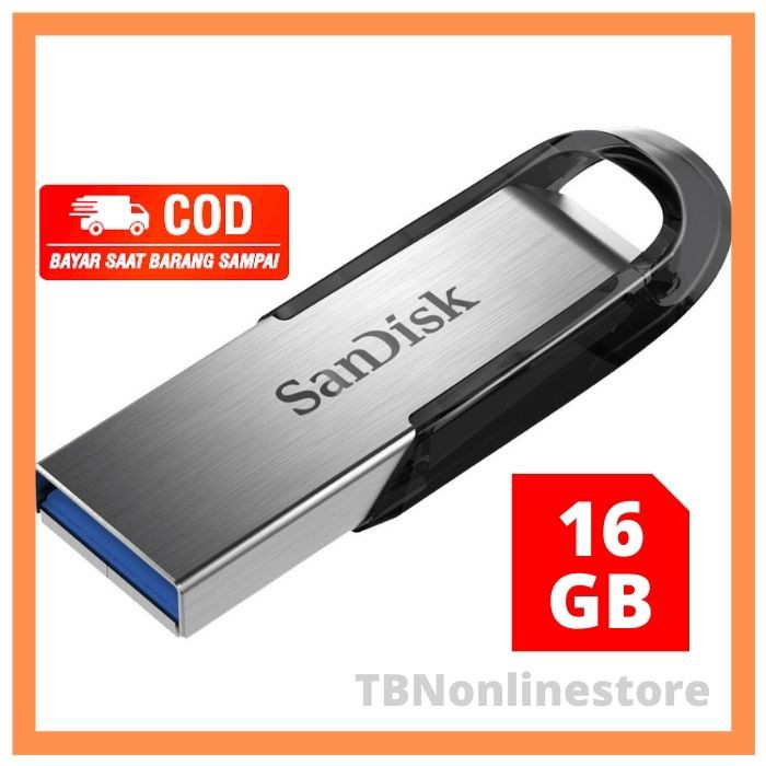 FD Sandisk FlashDisk ULTRA Flair CZ73 USB 3.0 Up To 130MB/S - 16GB  FD 32GB