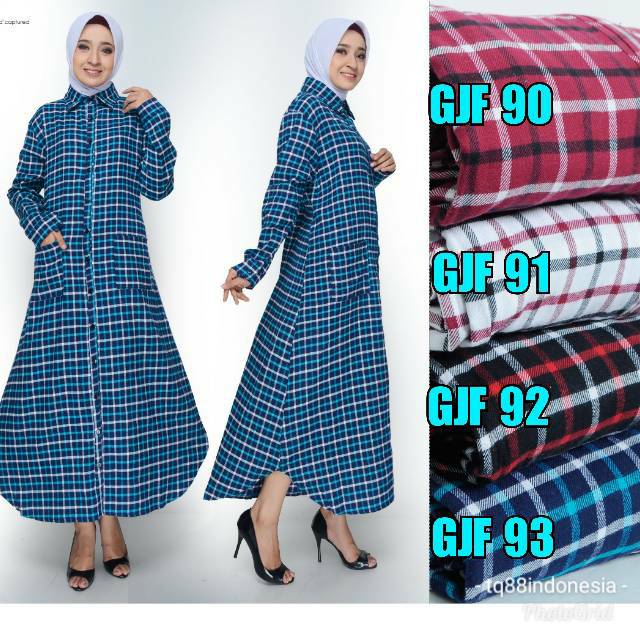 Tq88indonesia/gamis flanel/gamis flanel jumbo/gamis kotak/gamis busui /gamis/gamis /gamis terbaru