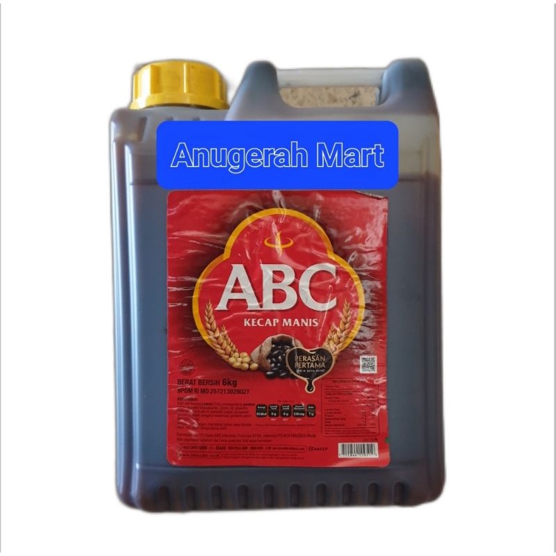 

Kecap Manis ABC 6kg jerigen