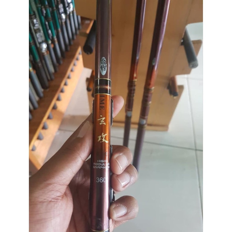 Joran Tegek Orca Prime 540 Kolong + Reel Seat Bahan Carbon