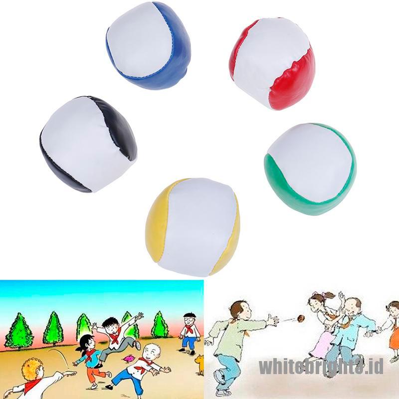 {white3} 1Pc Juggling ball classic bean bag juggle outdoor sports kids toy