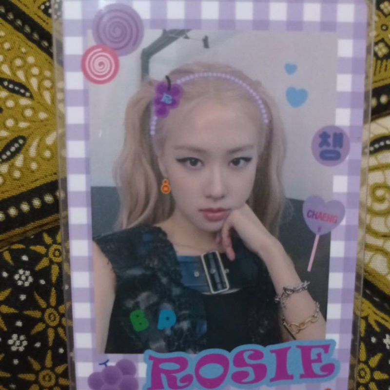 blackpink rose spring edition first press pair powerbank