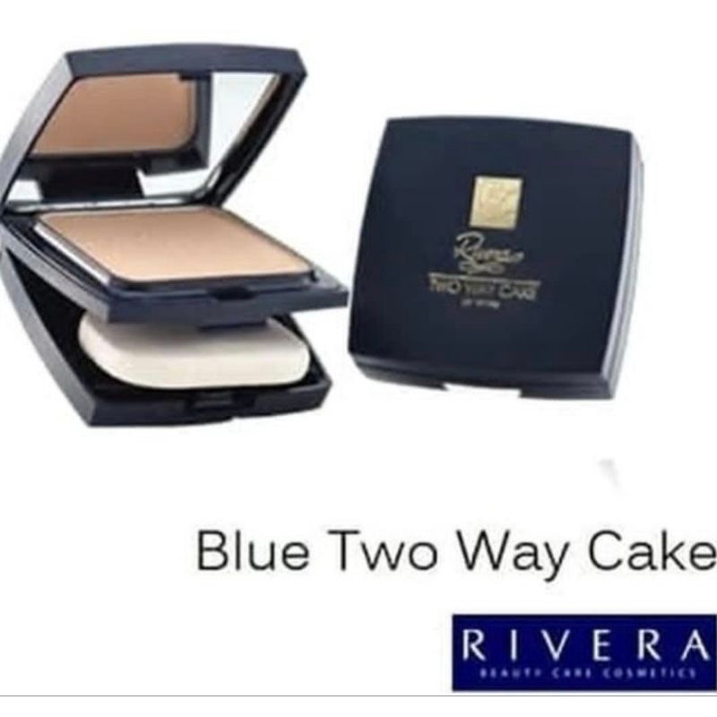 Rivera two way cake uv white 15 gram