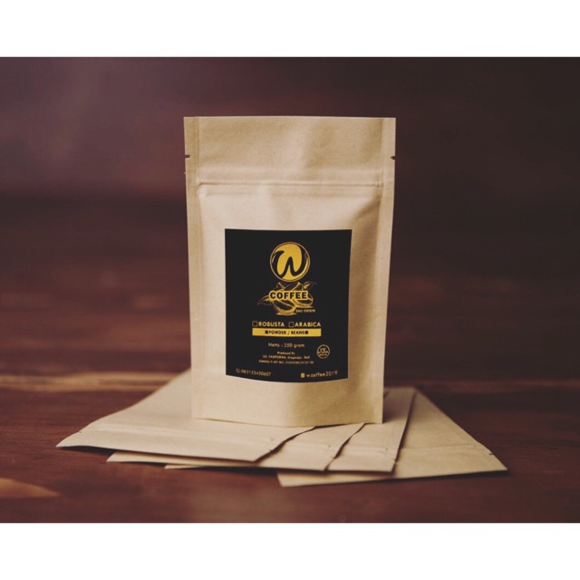 

Kopi bali W coffee Robusta