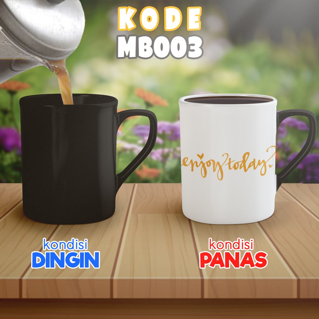 MUG BUNGLON (BERUBAH WARNA)