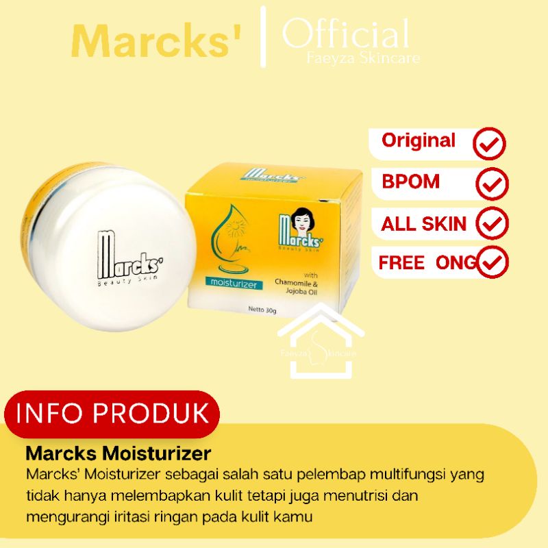 Marcks Moisturizer /Pelembab ED 05/2026