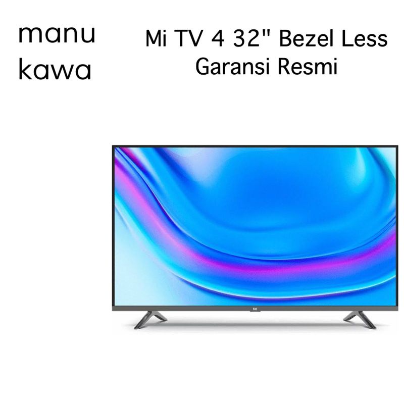 xiaomi mi tv 4 32 inch bezel less android hd tv garansi resmi